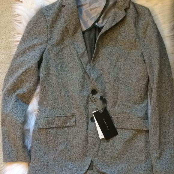 zara blazer size